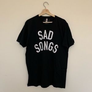 Stay Home Club Sad Songs tee